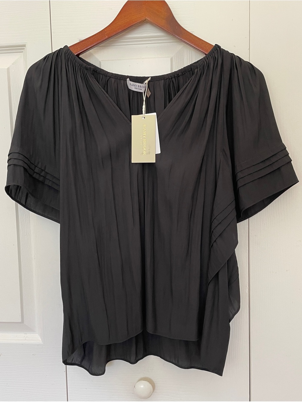 NWT Ramy Brook Kylo Top in Black